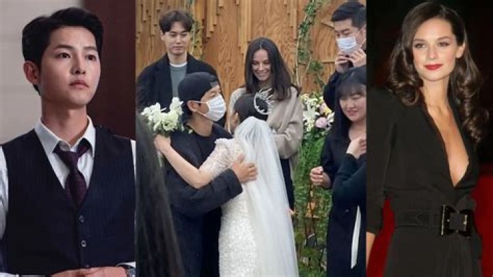 
Song Joong-ki and his new girlfriend Katy Louise Saunders were spotted attending weddings held in South Korea and India 