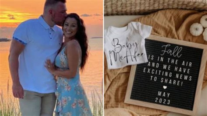 Sports Analyst Pat McAfee Wife Samantha McAfee Pregnancy Announcement