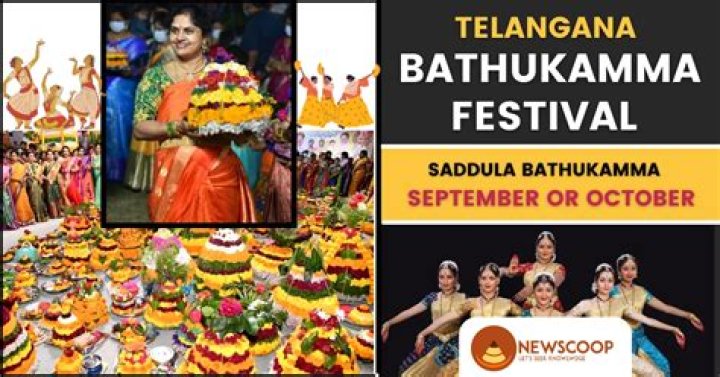 
Telangana gears up for state festival Bathukamma 