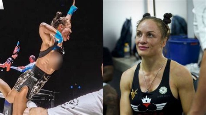 
The Bare-knuckle winner, Tai Emery, 35, showed off her bo*bs in celebration 