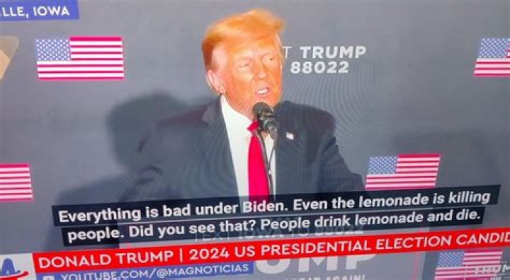 The Truth Behind the Donald Trump Panera Lemonade Speech: Separating Fact from Fiction - SarkariResult