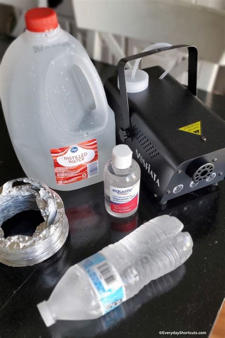 What are the ingredients in fog juice