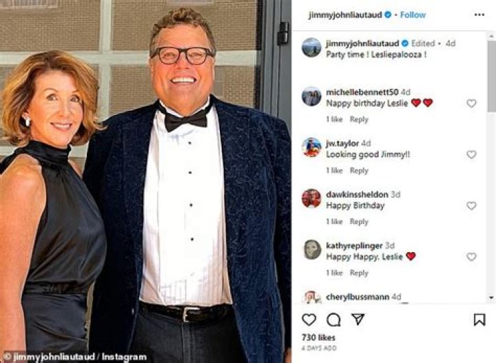 Who Is Jimmy John Liautaud Wife Leslie Liautaud? Family And Net Worth of Billionaire Sandwich Mogul