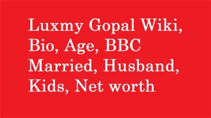 
Who Is Luxmy Gopal’s Husband – Is She Married? Details We Know About The Journalist 