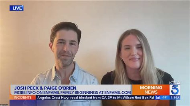 Who is Paige O’Brien – Josh Peck’s Wife, How Old is She, Who is the Father – Ken O’Brien?