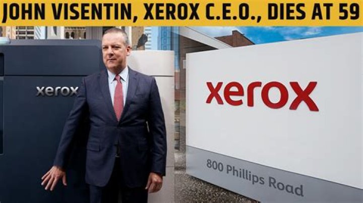 
Xerox CEO: John Visentin Cause Of Death Was Illness, Family And Career Earnings 